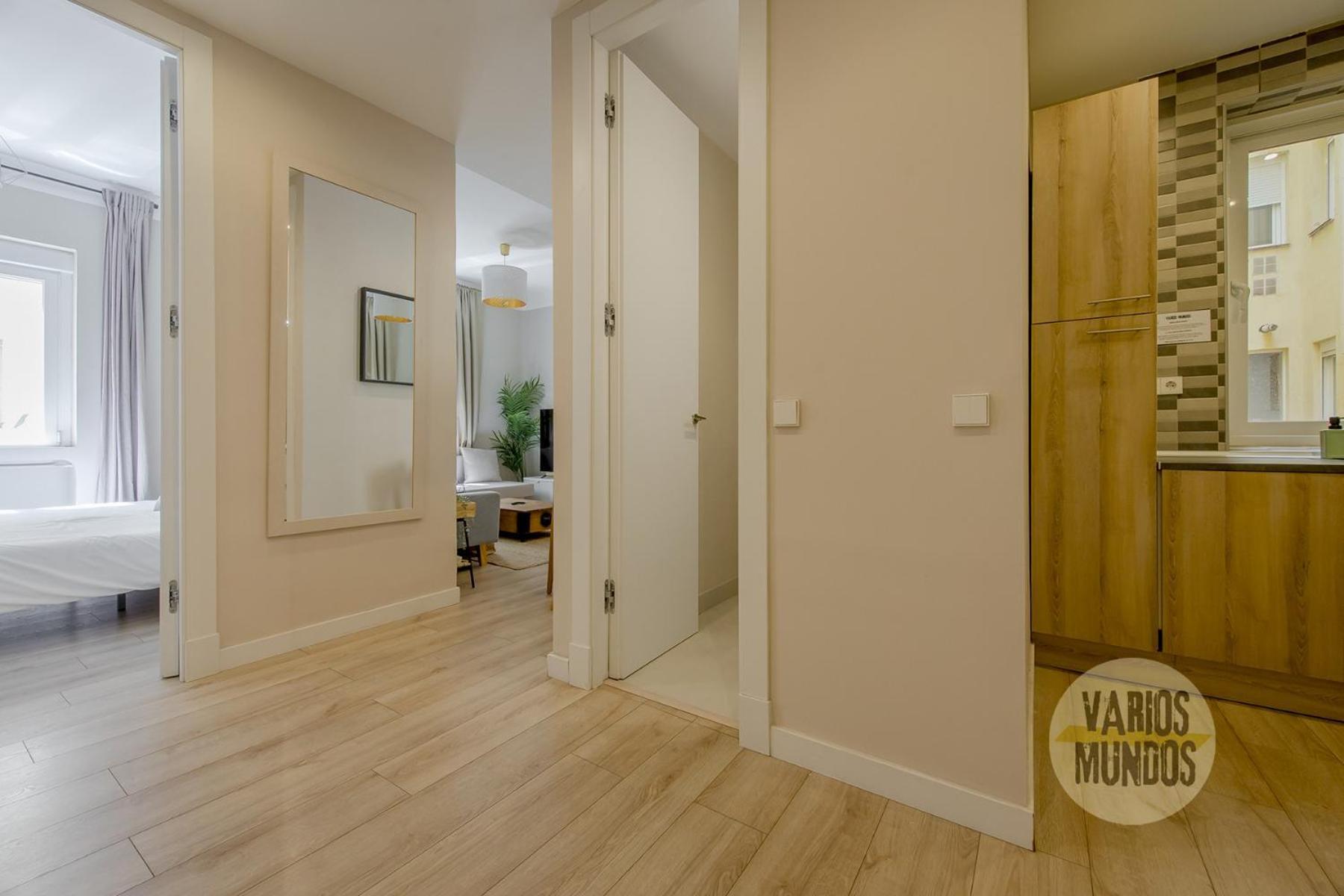 Ferienwohnung Agradable Piso De 3Hab En El Rastro-Centro De Madrid Exterior foto